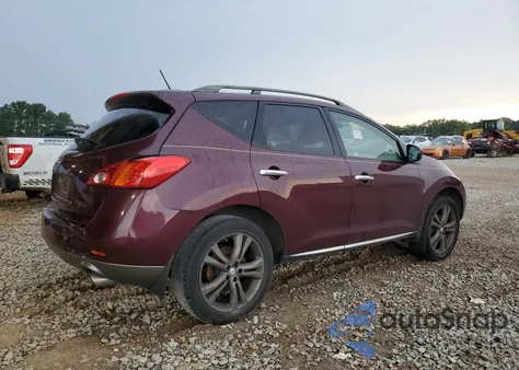 2009 Nissan Murano S z USA, uszkodzony, nr VIN JN8AZ18U59W017138